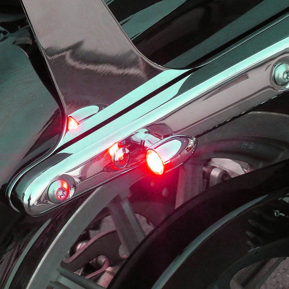 マイクロ ブレットLEDウインカー左右セット ブレーキライト付き