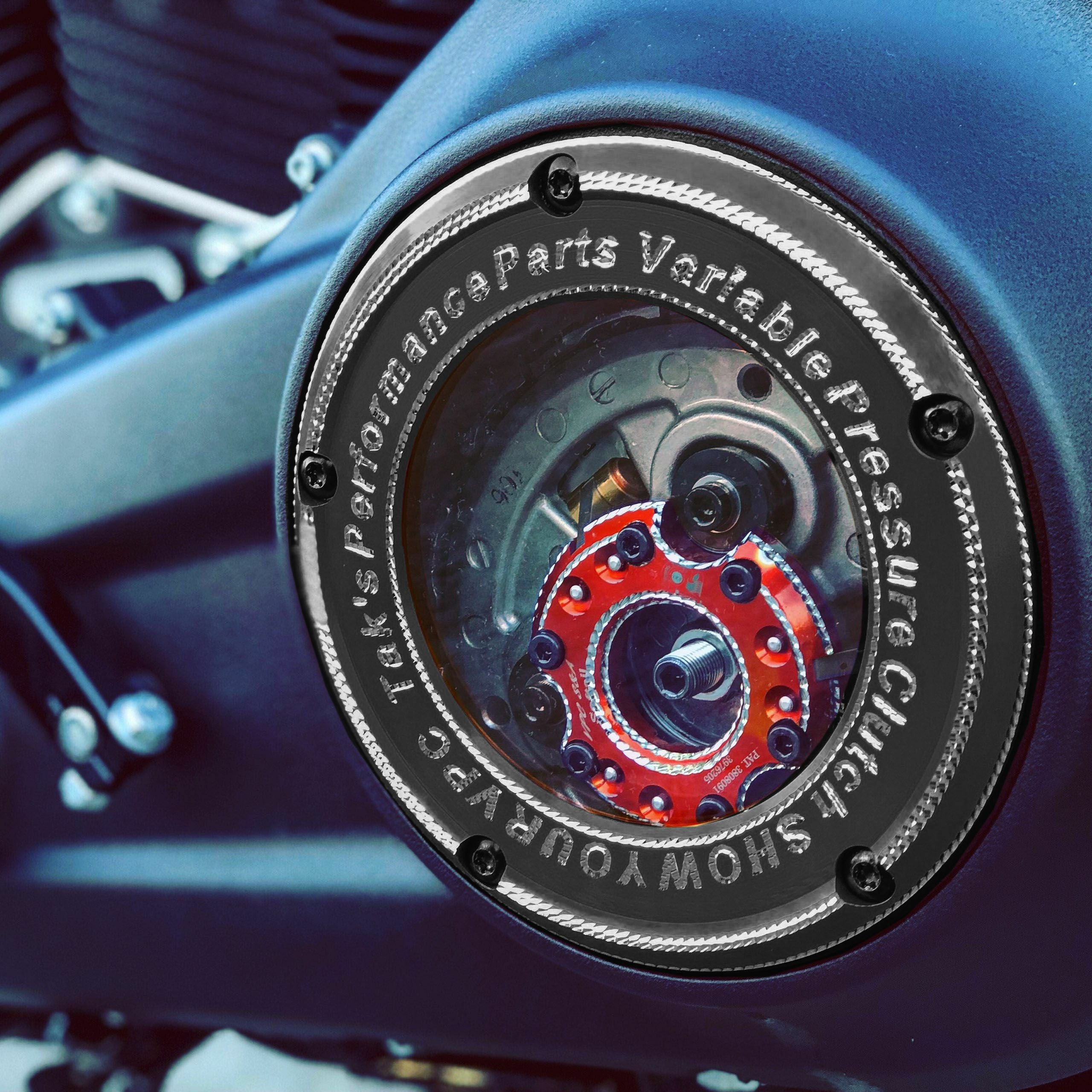 T.P.P VP（可変圧力）クラッチ レッド ダイアモンドカット M8