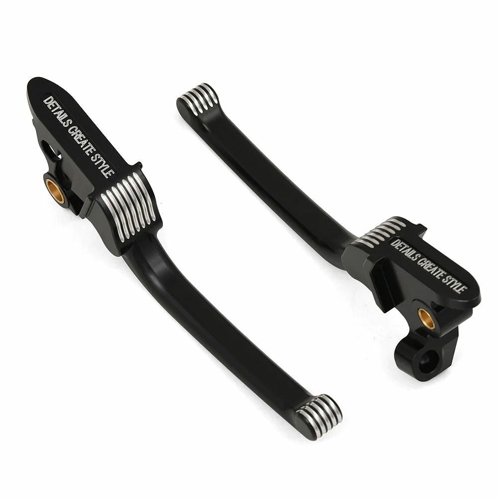 KEN'S FACTORY ネオフュージョン クラッチ、ブレーキレバーセット ブラックマシーンカット 2008～2013 ツーリング 2