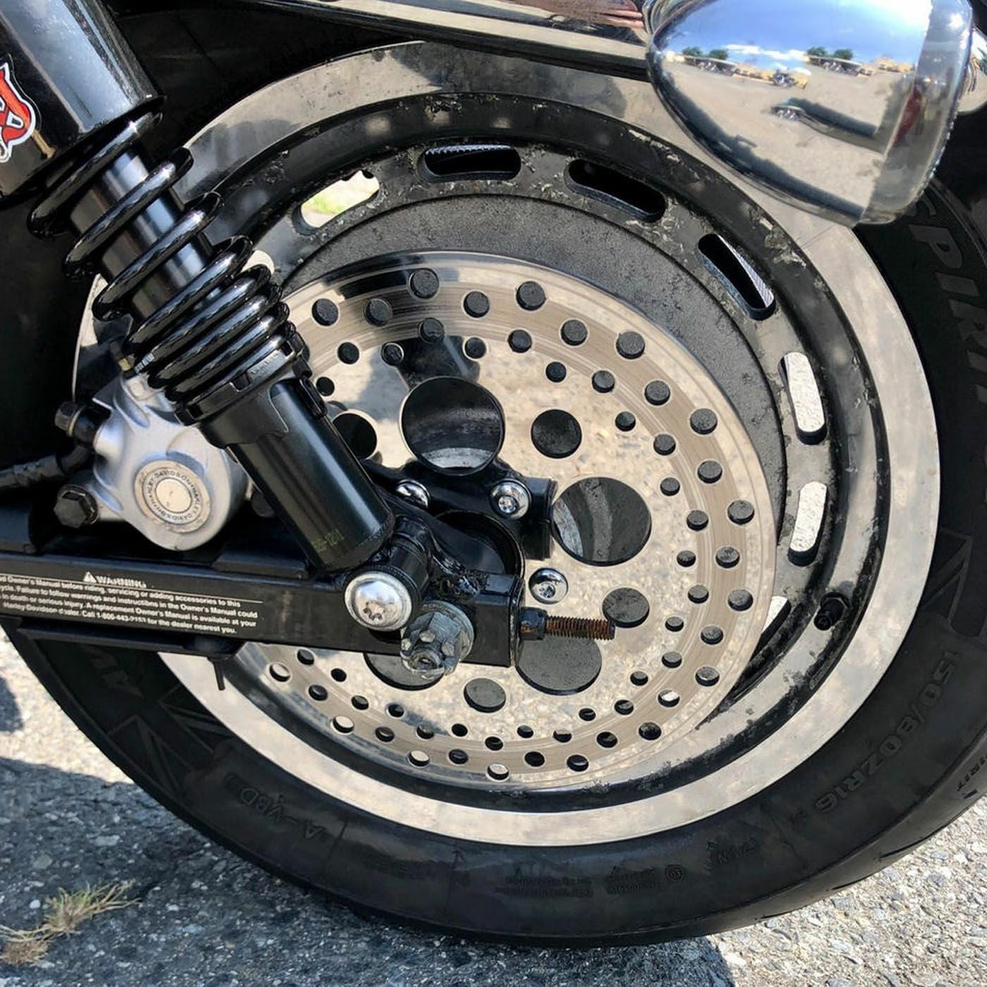 MOTO MASTER ADRIAN ハーレー用11.5インチ・リアブレーキローター