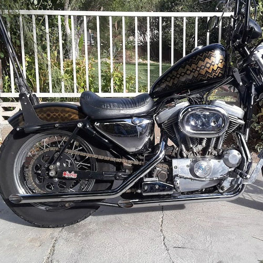 スポーツスター 1980～2003 スラッシュカット・スリップオンマフラー