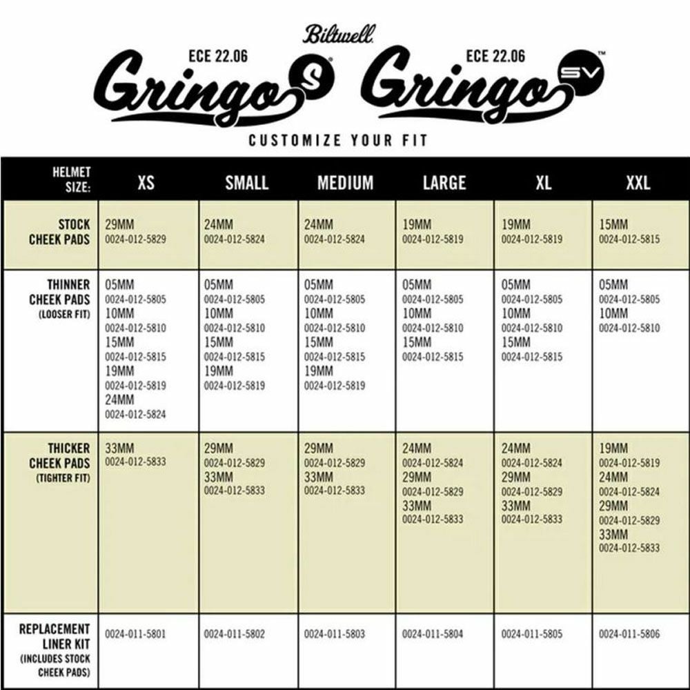 ビルトウェル Gringo S ECE規格R22.06 ヘルメット フラットブラック 8