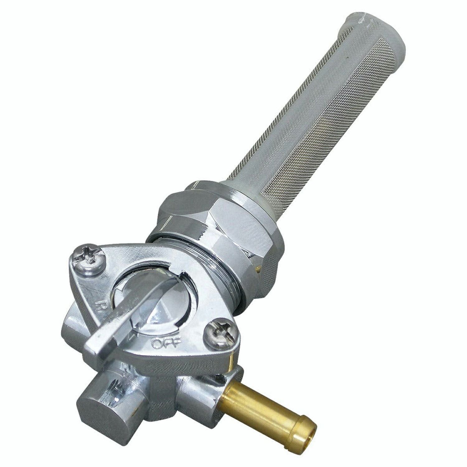 13/16 ナットコネクション フューエルコック 90度右 |ハーレーパーツ