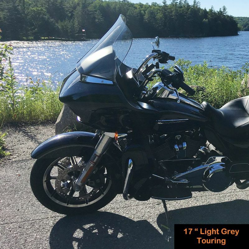 FREEDOM SHIELDS RG3 ツーリングスタイル ウインドシールド ライトグレー 2015以降 ロードグライド 2