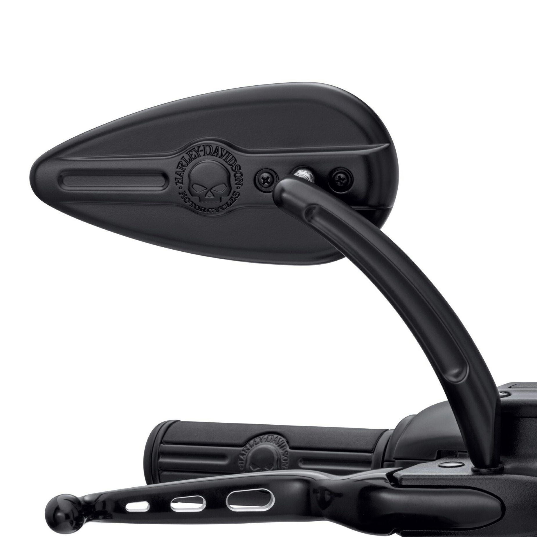 ハーレー用 エンパイア ミラーセット ブラック |ハーレーパーツ専門店