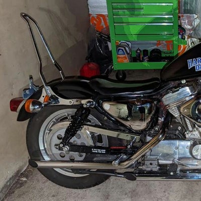 Drag Specialties リアサスペンション 11.5インチ (ブラック) 【1979 