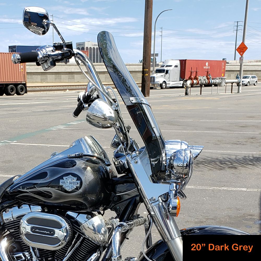 FREEDOM SHIELDS ロードキング ウインドシールド ダークグレー FLHR 2