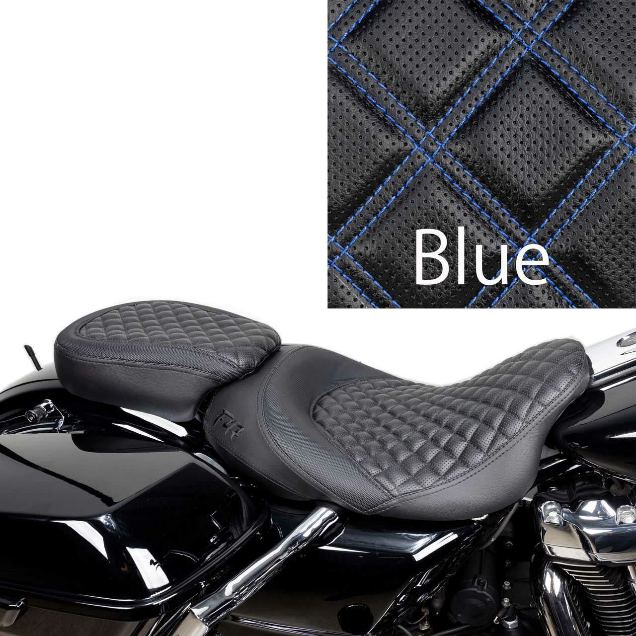 Factory47 ソロシート 「Grand Touring 47 Series」 ブルーステッチ