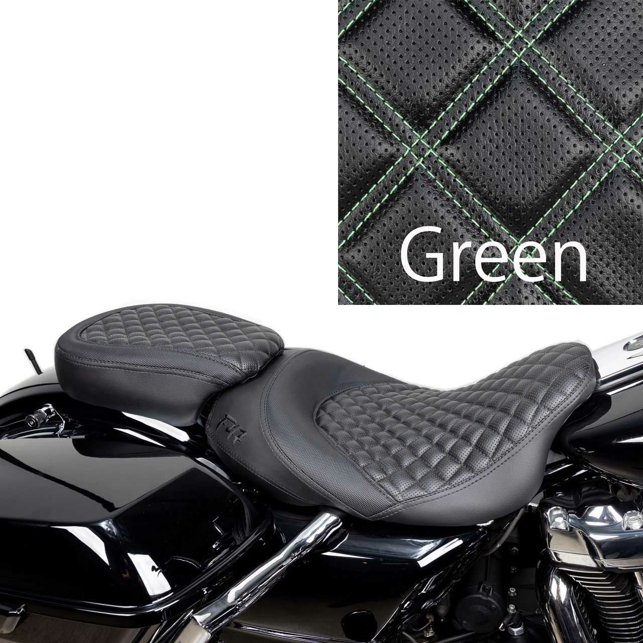 ハーレー、ツーリング用 ファクトリー47 シート｜ハーレーカスタム