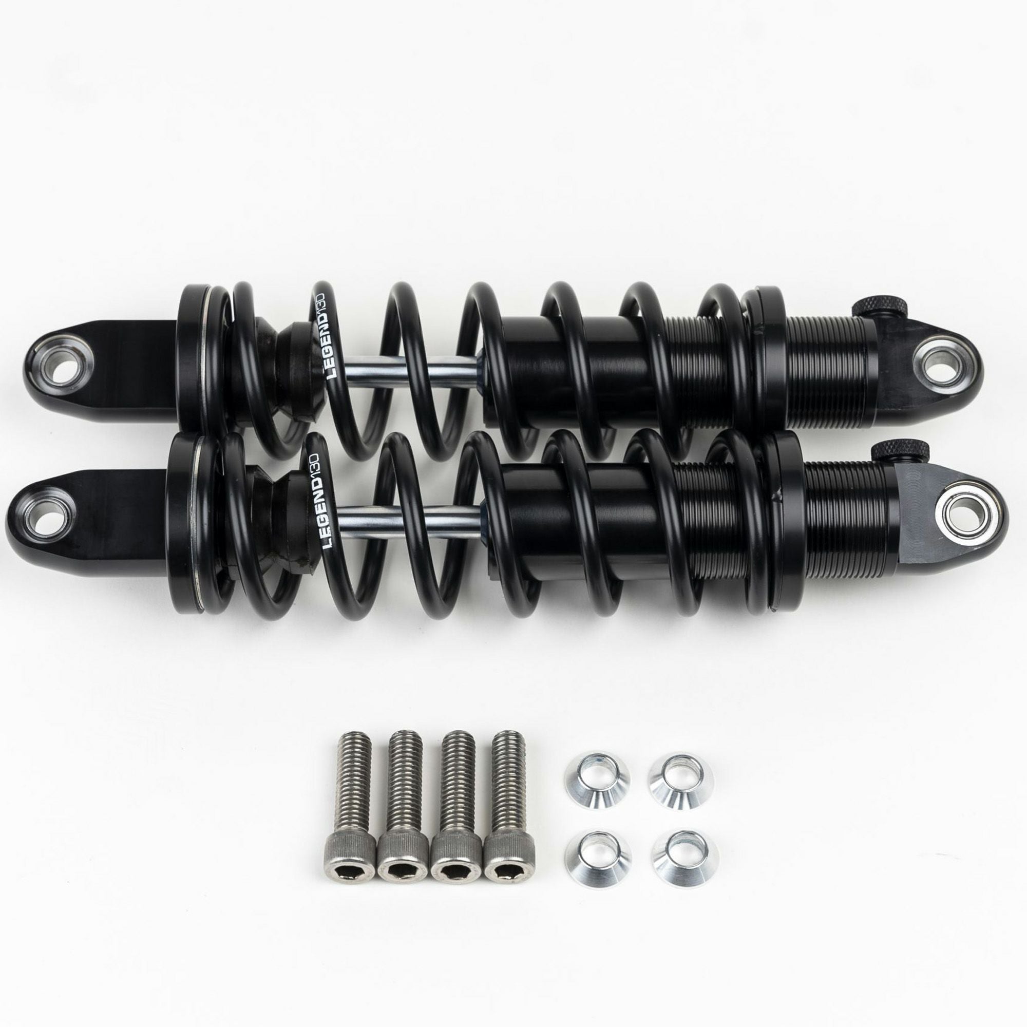 ハーレー　リアサスペンション 2本セット Legend Suspension Revo-A 伸び側減衰調整付 ヘビーデューティー・リア