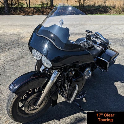 ウインドシールド 1998-2013 FLTR(ロードグライド)用｜ハーレー SPOILER ウィンドシールド 8.5インチ ロードグライド2013年スモーク