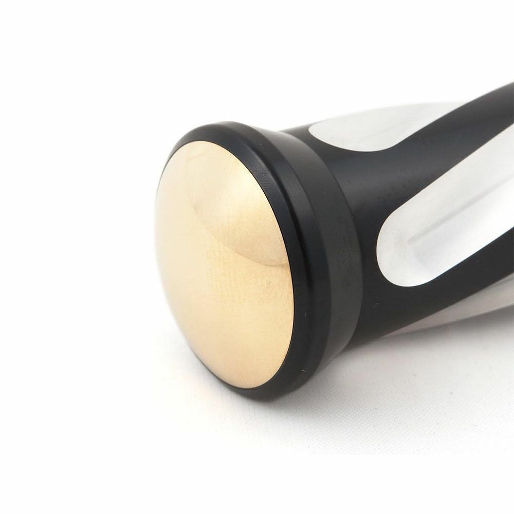 KEN'S FACTORY ネオフュージョン スパイラル シフトペグ ブラックマシンカット 真鍮エンド 2